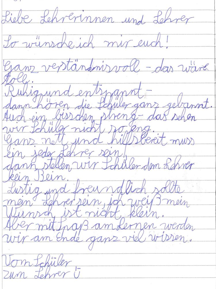 So wünsch ich mir Euch - Goethe-Gymnasium Bad Ems